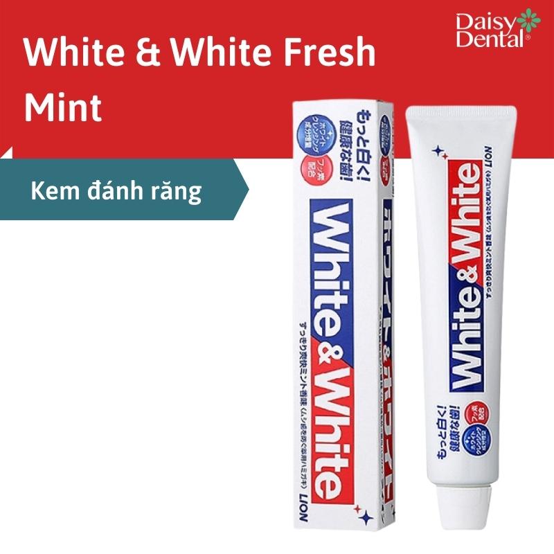 White & White Fresh Mint