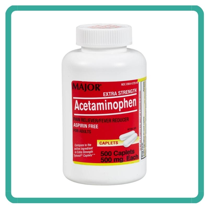 Thuốc chữa sâu răng Acetaminophen