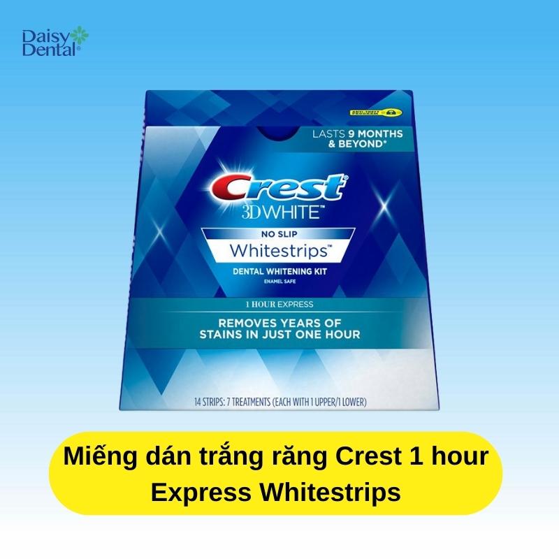 Crest 1 hour Express Whitestrips