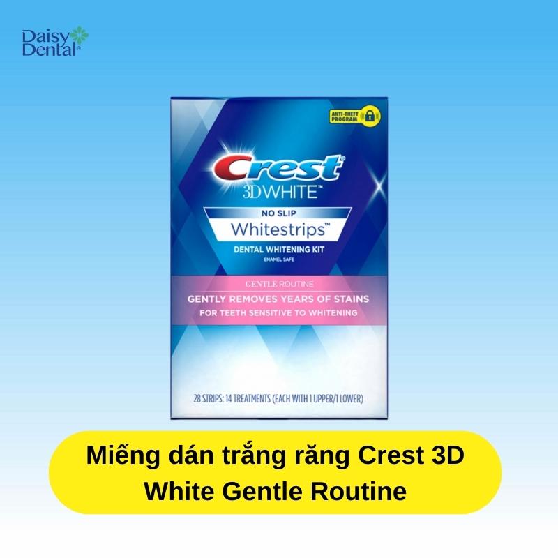 Crest 3D White Gentle Routine