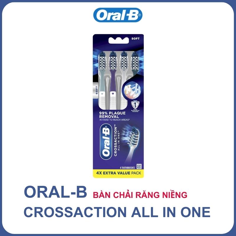 Bàn chải cho răng niềng Oral-B CrossAction All-In-One