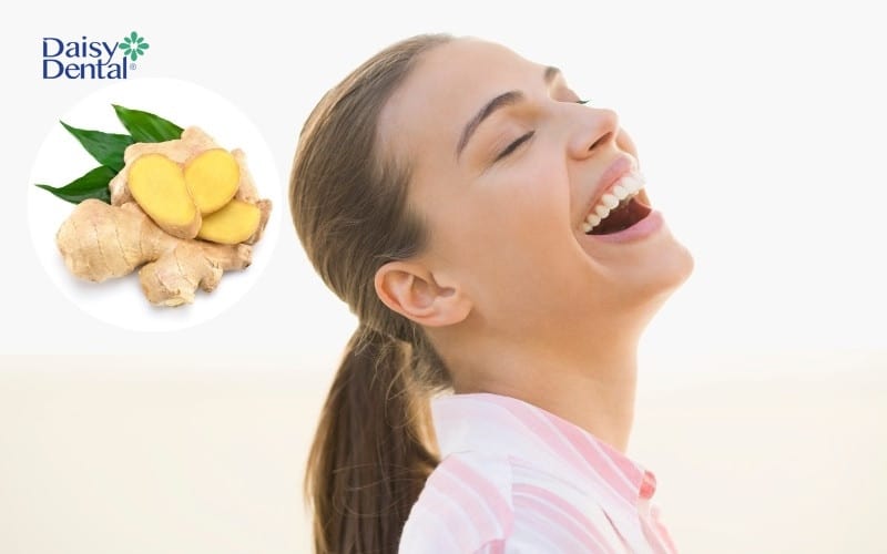 Gừng được công nhận có khả năng cải thiện tình trạng miệng có mùi hiệu quả