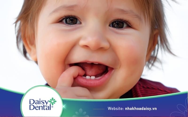 dấu hiệu mọc răng ở trẻ
