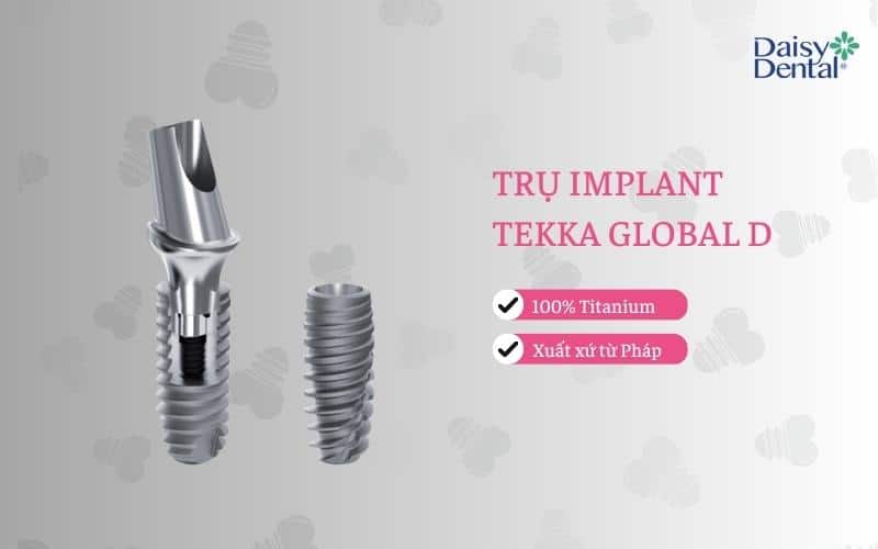 Trụ Implant Tekka Pháp