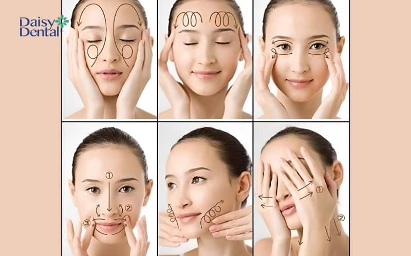 Các cách massage giúp cải thiện khuôn mặt bị lệch
