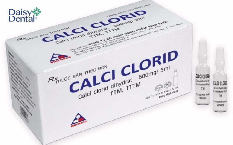 Calci Clorid có khả năng cầm máu và giữ cục máu đông hiệu quả