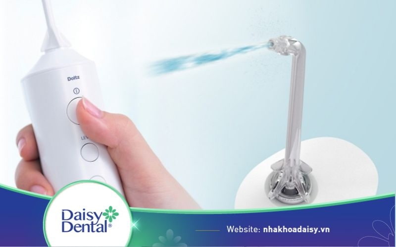 Máy tăm nước không tắt được