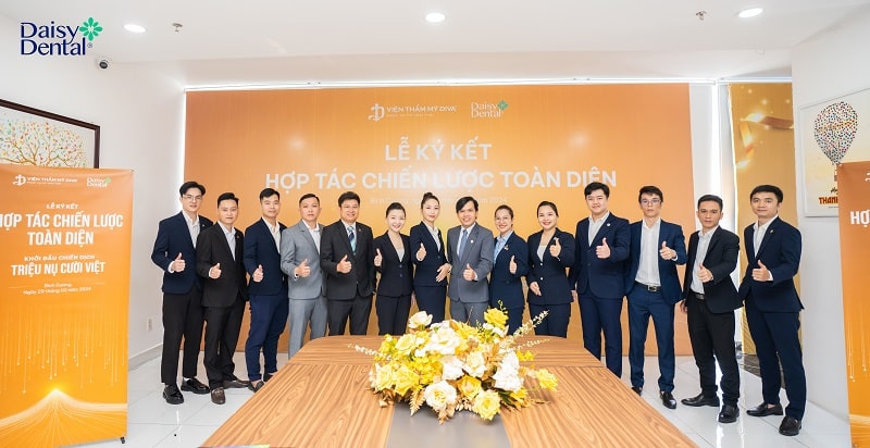 Những hình ảnh nổi bật tại buổi lễ ký kết hợp tác giữa DAISY DENTAL và Viện thẩm mỹ DIVA