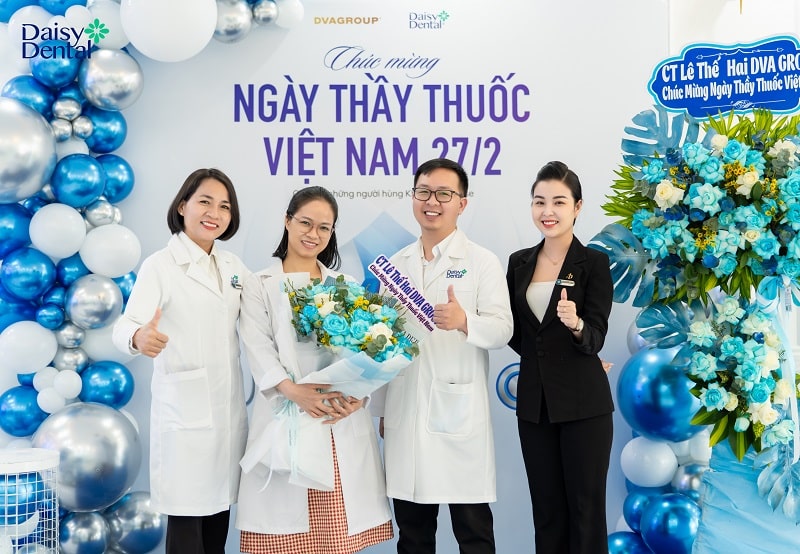 Nha khoa Quốc tế DAISY tri ân đội ngũ Y, Bác sĩ bằng nhiều món quà ý nghĩa