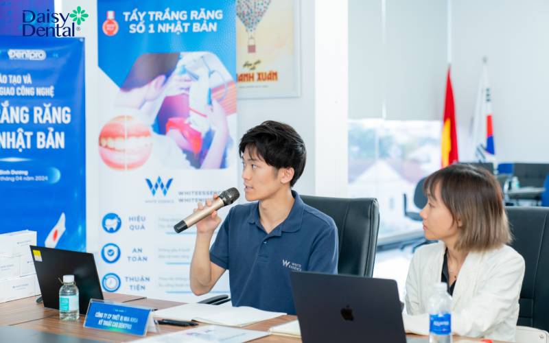 Nha khoa Quốc tế DAISY nhận Chuyển giao công nghệ tẩy trắng răng số 1 Nhật Bản