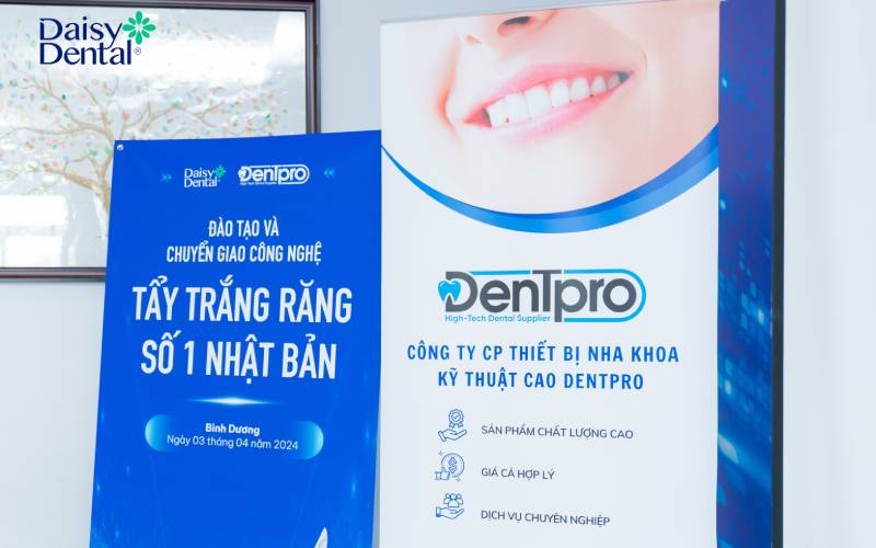 Nha khoa Quốc tế DAISY nhận Chuyển giao công nghệ tẩy trắng răng số 1 Nhật Bản