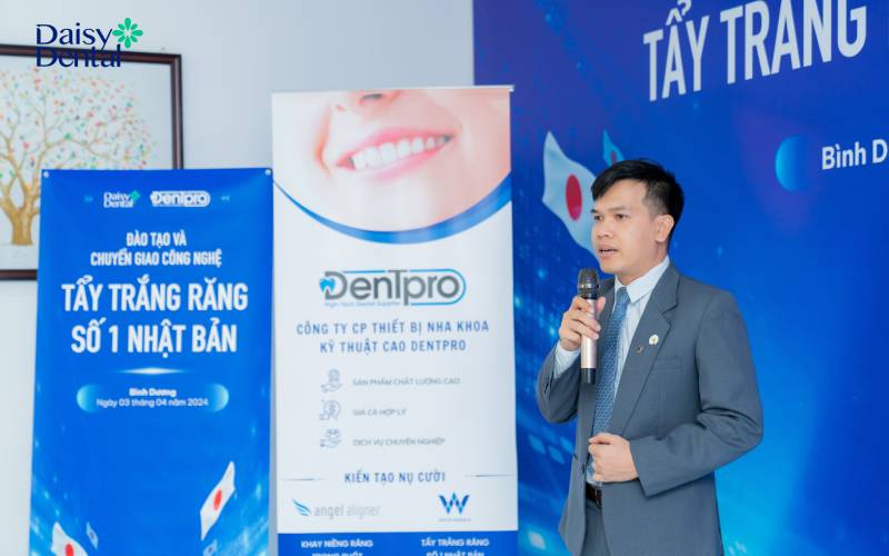 Nha khoa Quốc tế DAISY nhận Chuyển giao công nghệ tẩy trắng răng số 1 Nhật Bản