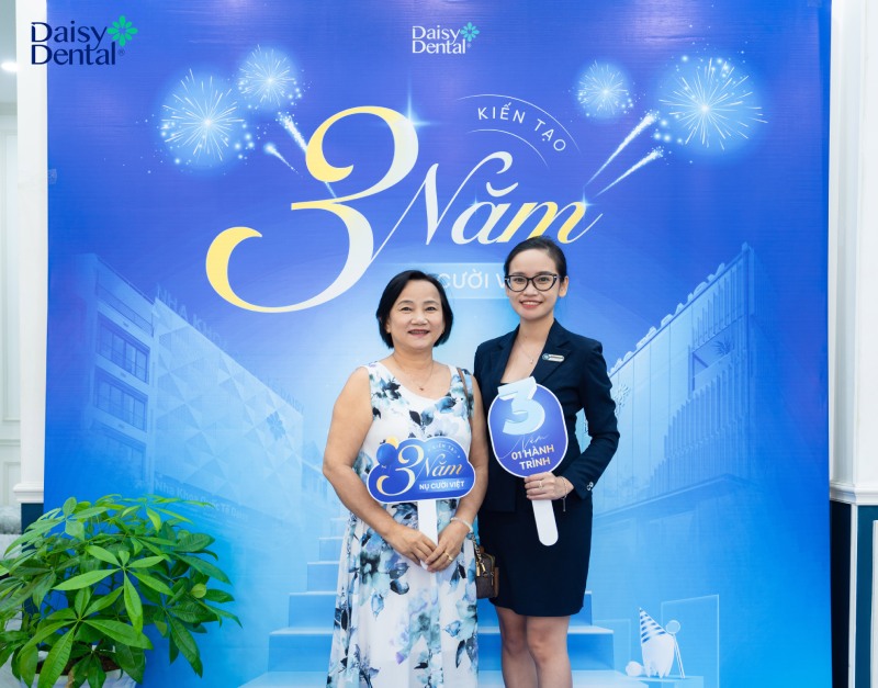 sinh nhật Nha khoa DAISY 3 tuổi