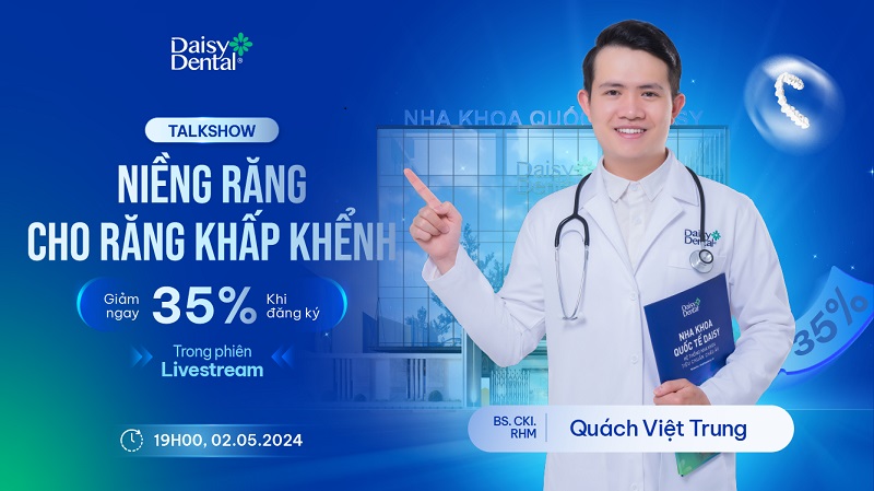 niềng răng cho răng khấp khểnh