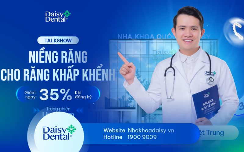 niềng răng cho răng khấp khểnh