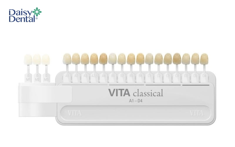 Thang đo độ trắng của răng VITA Classic