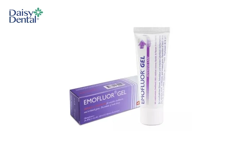 Thuốc bôi chữa viêm nha chu Emofluor Gel