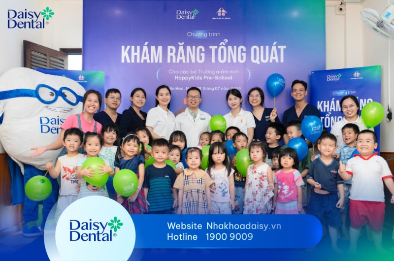 Khám răng mầm non Happykids