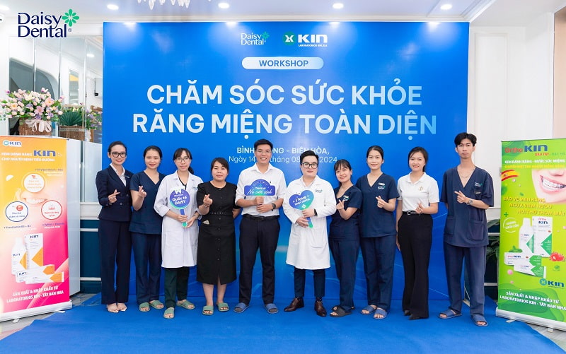 Nha khoa Quốc tế DAISY phối hợp cùng KIN tổ chức workshop "Chăm sóc răng miệng toàn diện"