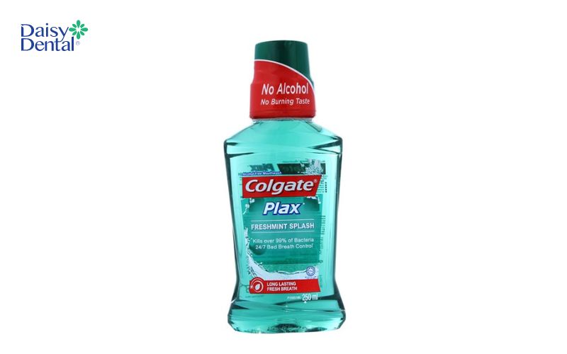 Colgate Plax Freshmint Splash mang lại cảm giác mát lạnh khi sử dụng
