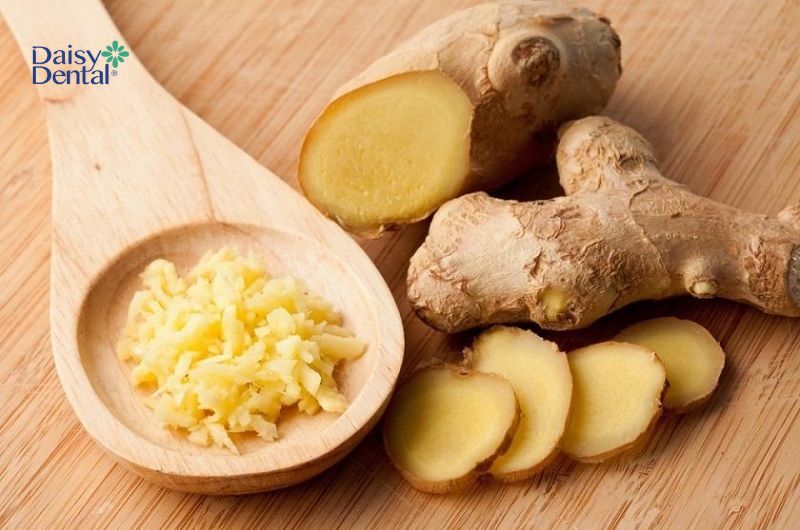 Gừng cũng có khả năng chữa hôi miệng hiệu quả