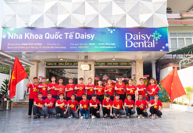 Nha khoa Quốc tế DAISY - Tự hào dân tộc, sức mạnh kiến tạo một Việt Nam hùng cường