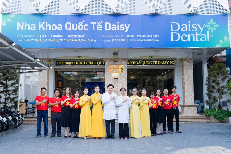 Nha khoa Quốc tế DAISY - Tự hào dân tộc, sức mạnh kiến tạo một Việt Nam hùng cường