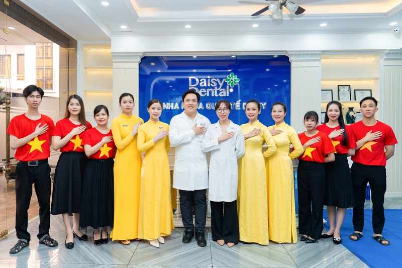Nha khoa Quốc tế DAISY - Tự hào dân tộc, sức mạnh kiến tạo một Việt Nam hùng cường