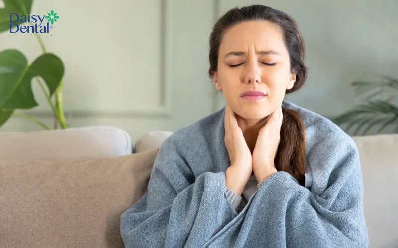 Viêm họng cấp thường xảy ra khi trời lạnh