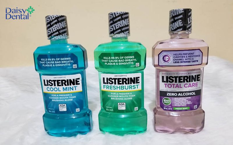 Nước súc miệng Listerine đa dạng các sản phẩm, được nhiều khách hàng tin dùng