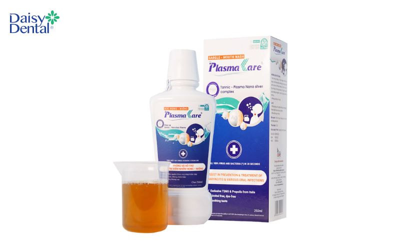 Nước súc miệng Plasma Kare được sử dụng phổ biến