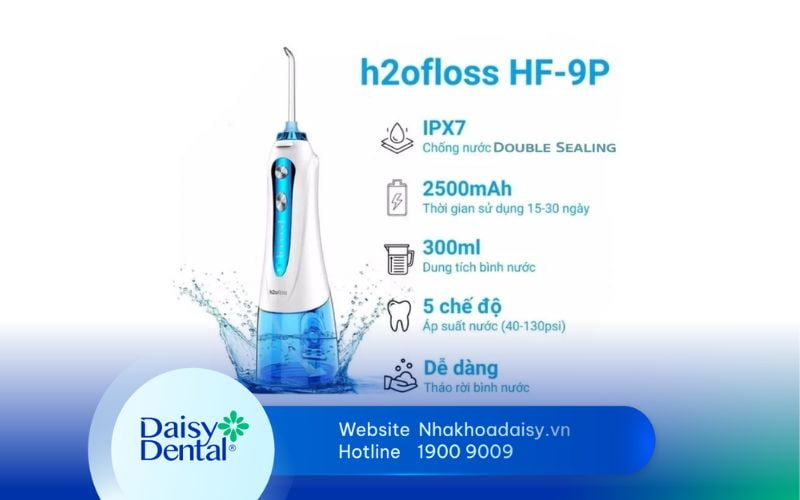 cách sử dụng máy tăm nước H2ofloss