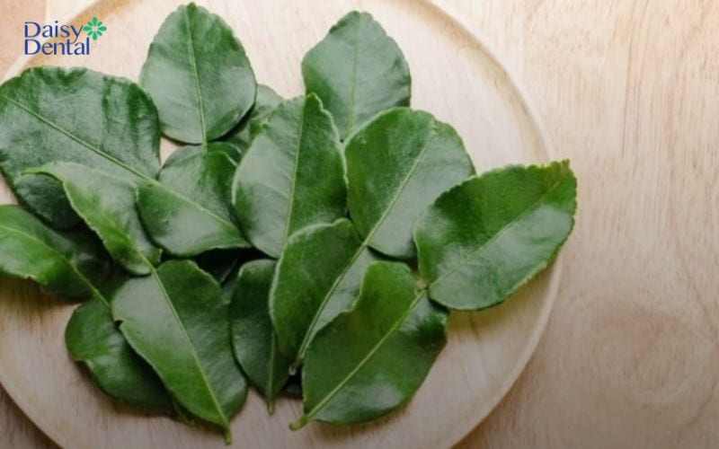 Lá chanh là những giải pháp trị sâu răng vĩnh viễn tại nhà cực kỳ hiệu quả