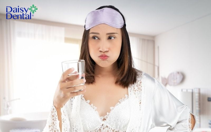 bà bầu bị nhiệt miệng