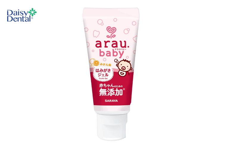 Kem đánh răng thảo mộc Arau Baby 35g phù hợp dành cho trẻ em dưới 3 tuổi