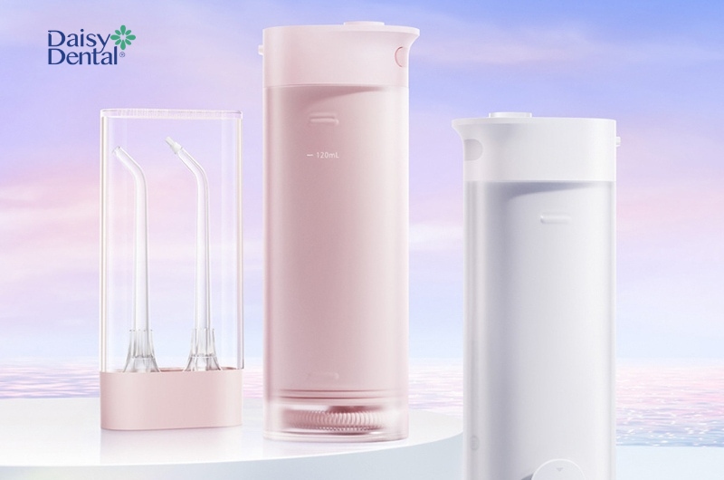 Máy tăm nước Xiaomi Mijia với các gam màu pastel