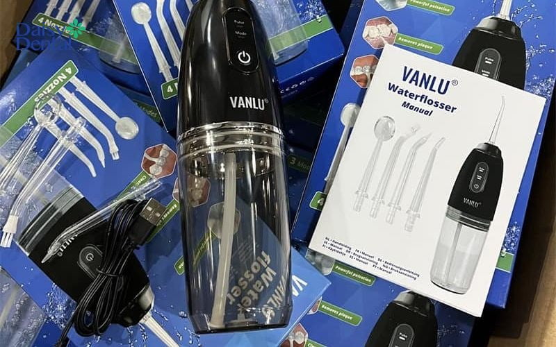 Tăm nước Vanlu có thiết kế hiện đại và nhỏ gọn