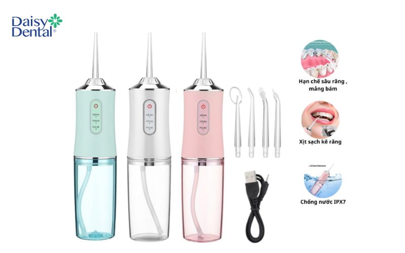 Máy tăm nước của thương hiệu Oral Irrigator được đông đảo người dùng tin tưởng lựa chọn