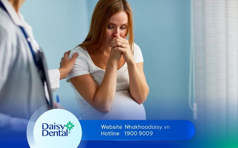bà bầu bị nhiệt miệng