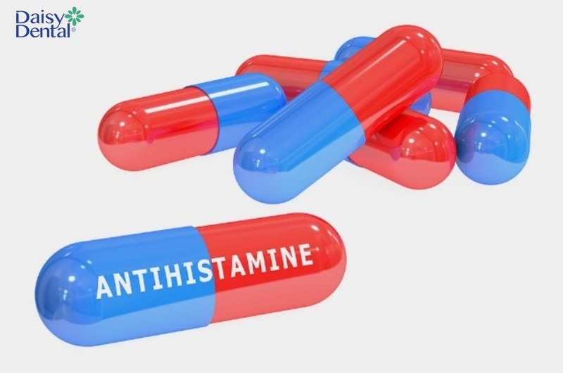 Người bệnh có thể uống thuốc kháng Histamine để giảm cảm giác ngứa, khó chịu