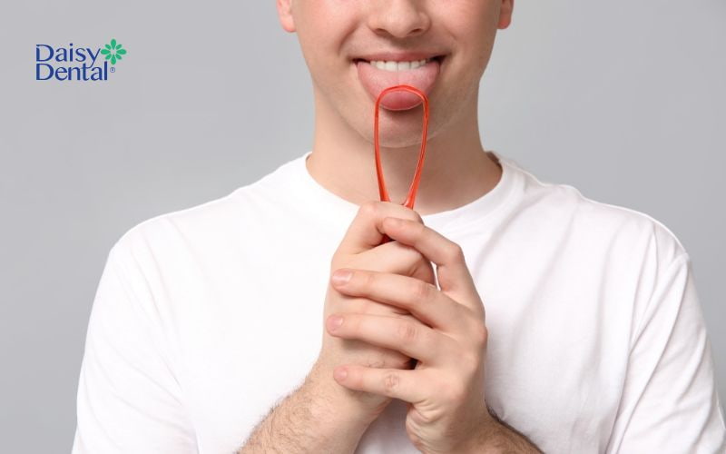 Lưỡi bị ảnh hưởng bởi chất tạo màu trong rượu sẽ biến mất sau khi vệ sinh sạch sẽ