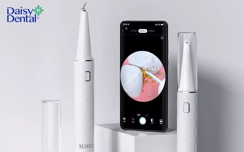 máy lấy cao răng tại nhà