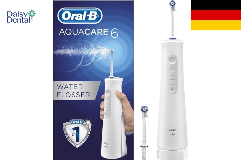Máy tăm nước Đức Oral-B Aquacare 6 với công nghệ tiên tiến, bảo vệ tối ưu sức khỏe răng miệng người dùng