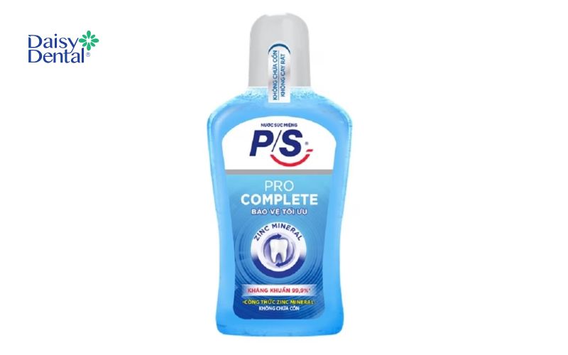 Nước súc miệng ngăn ngừa mảng bám P/S Pro Complex ngăn ngừa mảng bám hiệu quả