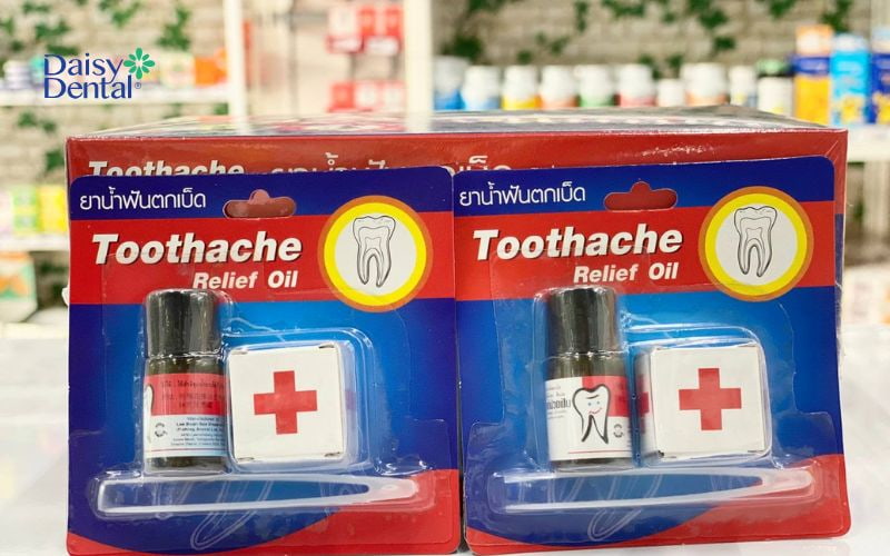 Thuốc chấm sâu răng Toothache Relief Oil