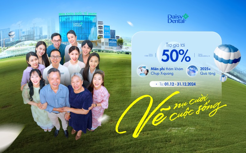 Nha khoa Quốc tế DAISY triển khai chương trình “Vẽ Nụ Cười - Vẽ Cuộc Sống”