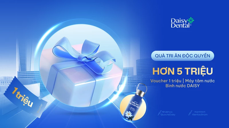 05 năm hành trình cùng Nha khoa Quốc tế DAISY kiến tạo nụ cười Việt.