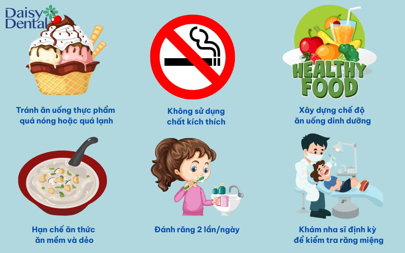 Việc tuân thủ các lưu ý trên sẽ giúp bạn duy trì một hàm răng khỏe mạnh và trắng sáng 